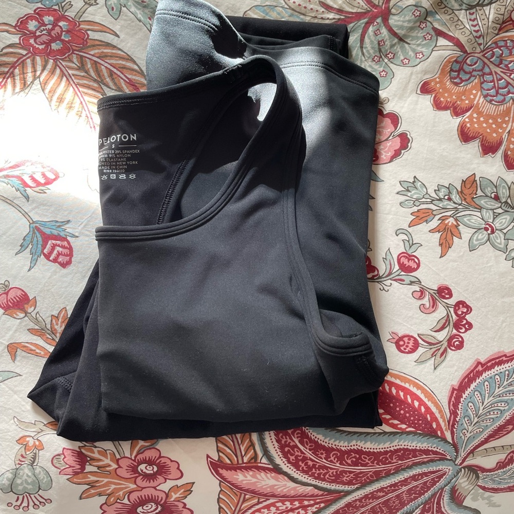 Peloton Charcoal Athletic Tank